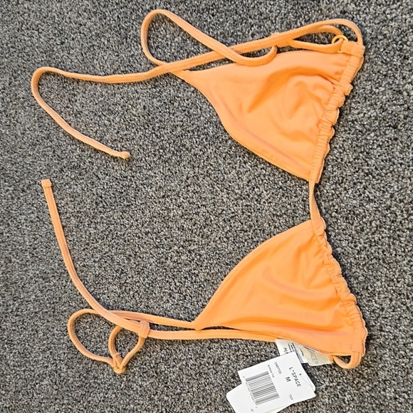 Orange Triangle Bikini Top - Picture 4 of 4
